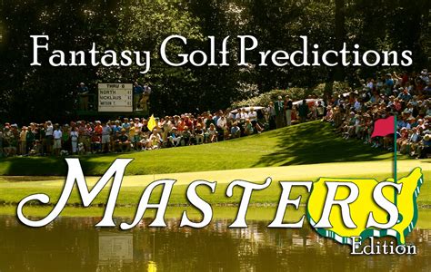 golf predcitions|fantasy golf predictions.
